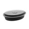 Pactiv Corp. 9.1 in. x 6.7 in. x 1.9 in. 32 oz. Newspring VERSAtainer Plastic Microwavable Oval Containers - Black/Clear (150/Carton)